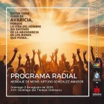 En hora buena con el mensaje de Mons. Arturo González