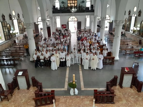 décimo aniversario de Emaús en Cuba