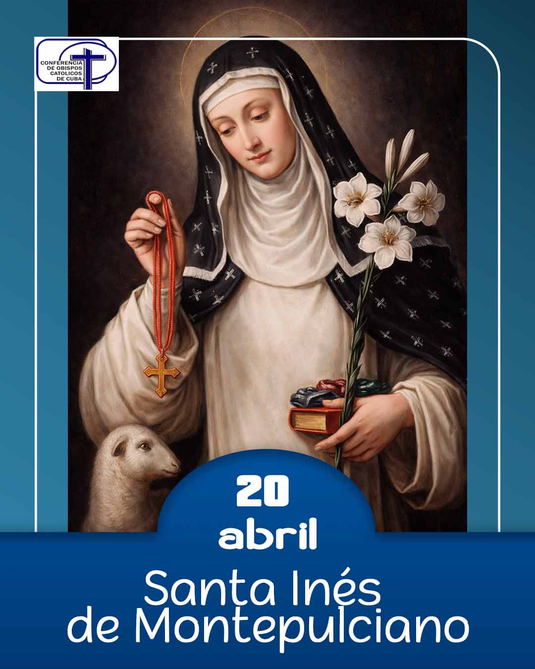 Santa Inés de Montepulciano.