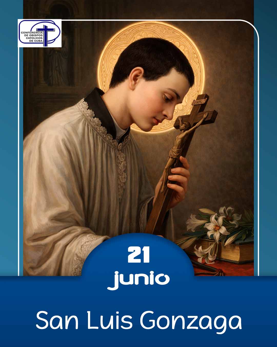 San Luis Gonzaga, 21 de junio.