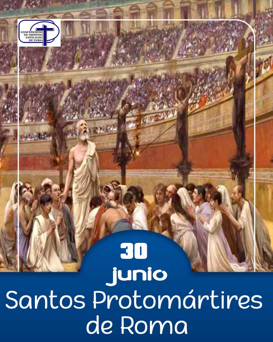 Santos Proto mártires romanos, 30 de junio.