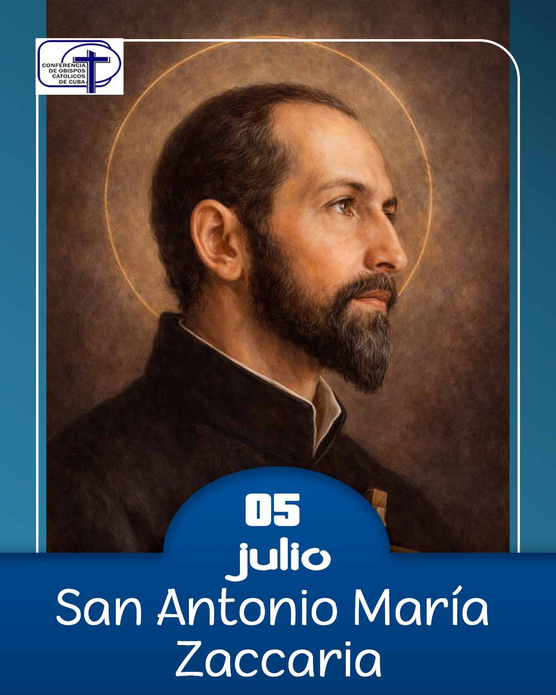 San Antonio María Zaccaria, 5 de julio.