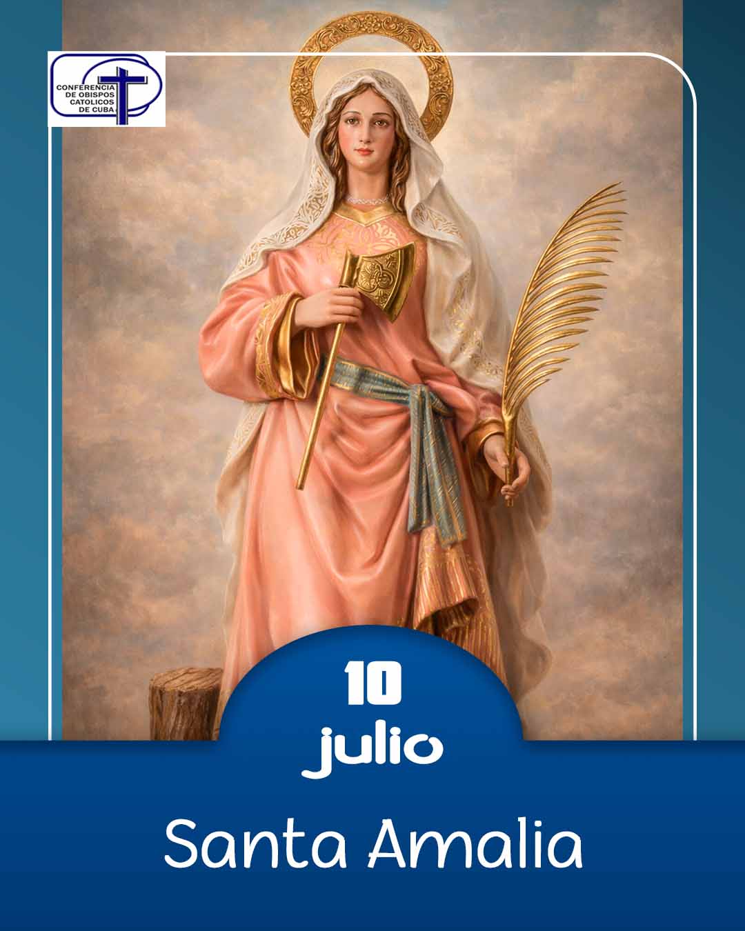 Santa Amalia, 10 de julio.