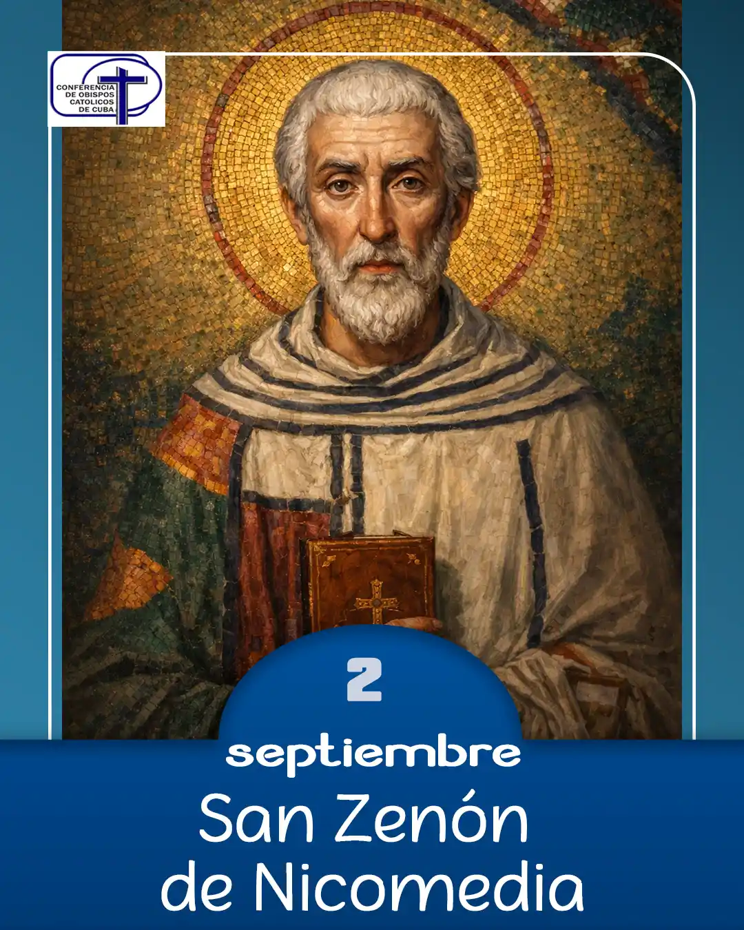 San Zenón de Nicomedia, 2 de septiembre.