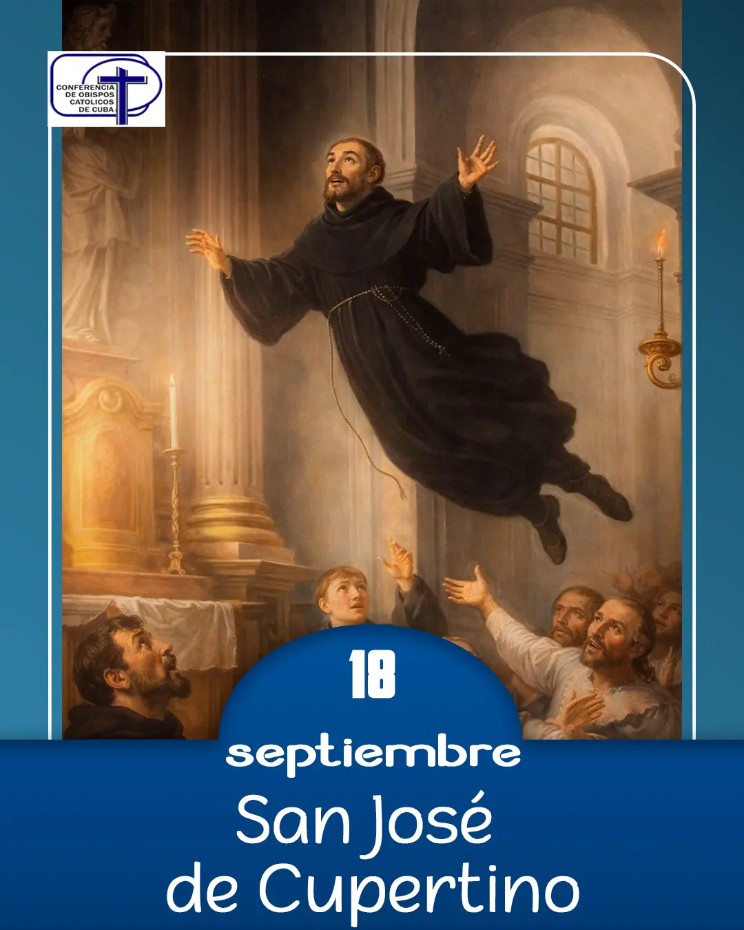 San José de Cupertino, 18 de septiembre.